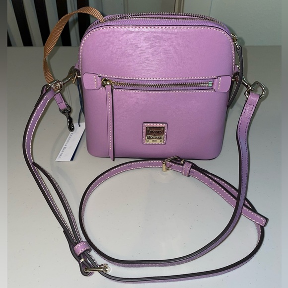 Dooney & Bourke Saffiano Domed Crossbody - Picture 2 of 7